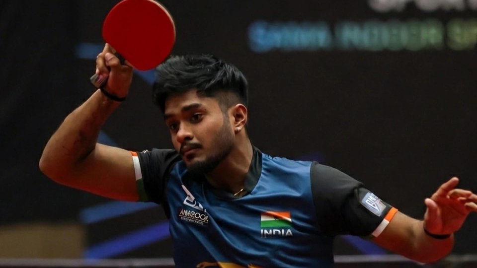 Arnav Karnavar in match play