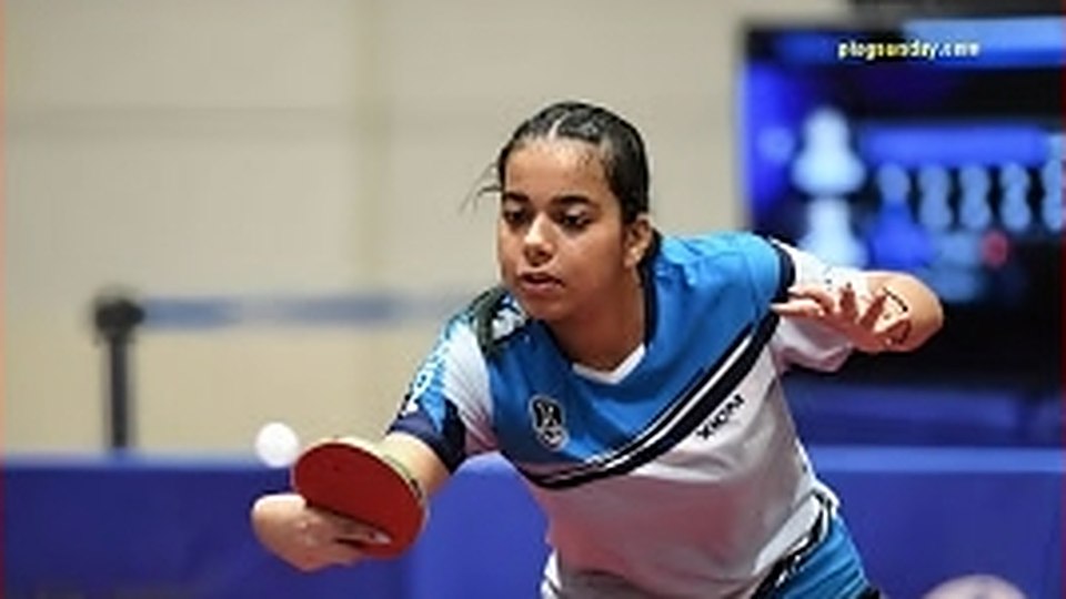 Risha Mirchandani in match play