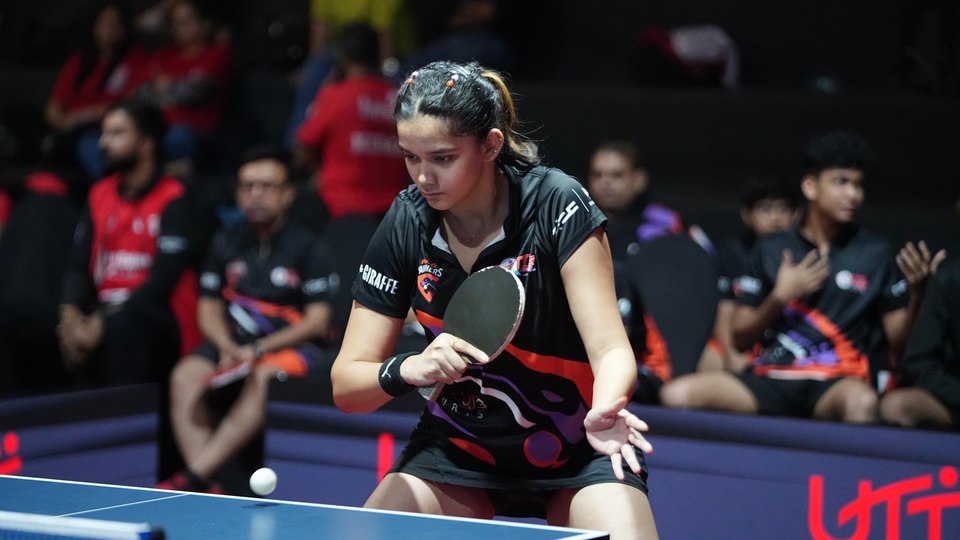 Urvi Churi in match play