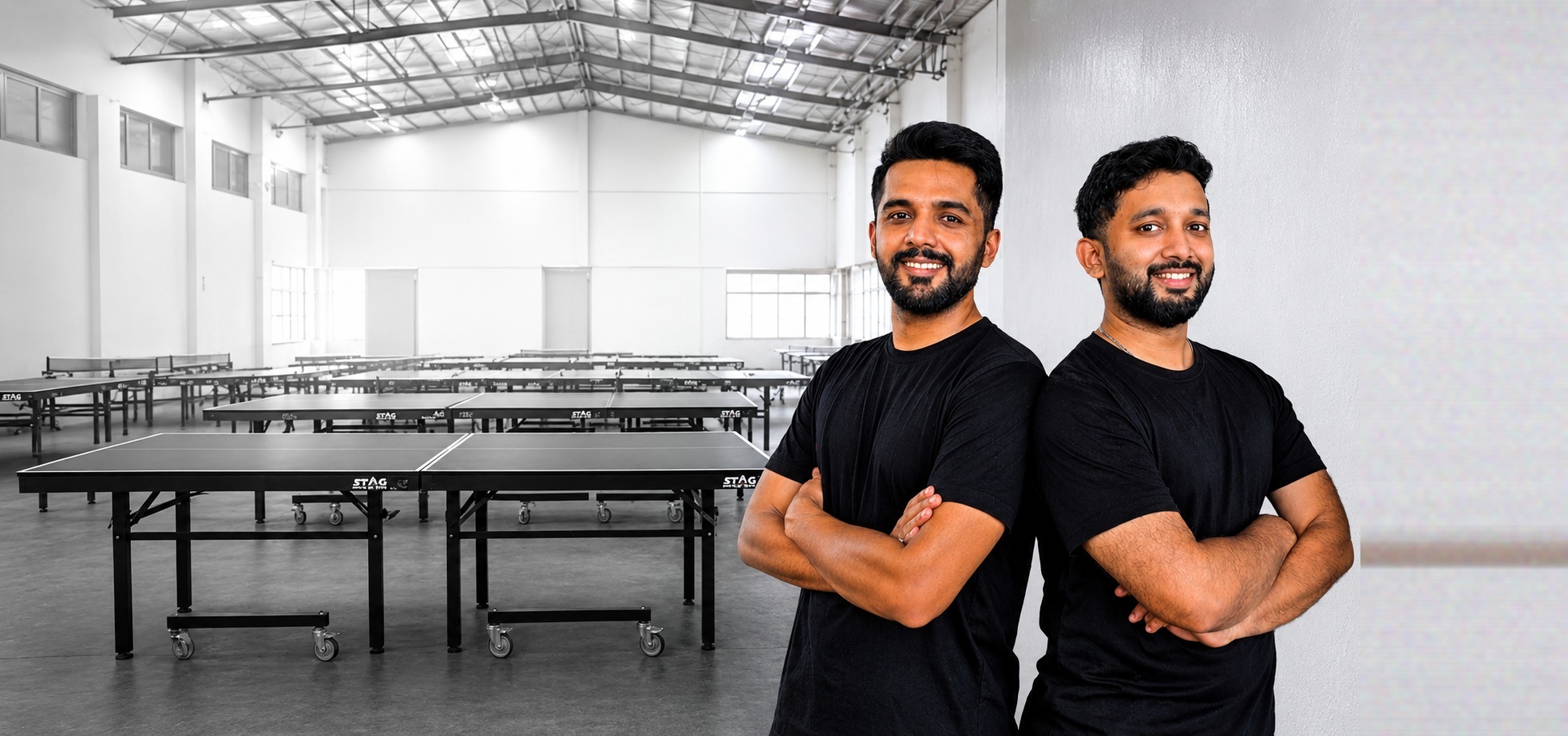 Sanil Shetty and Noel Pinto — the force behind Spinart Table Tennis Academy